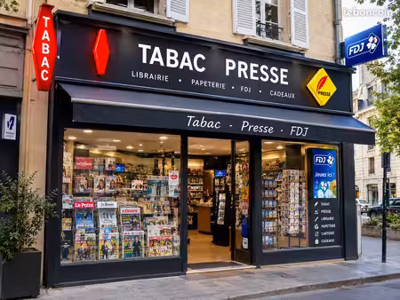 fond de commerce  presse  tabac 100 m² rouvroy-sur-audry
