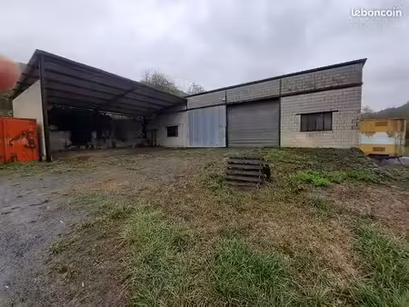 hangar à vendre – vireux-molhain (08320) – environ 650 m² – terrain 2 792 m²