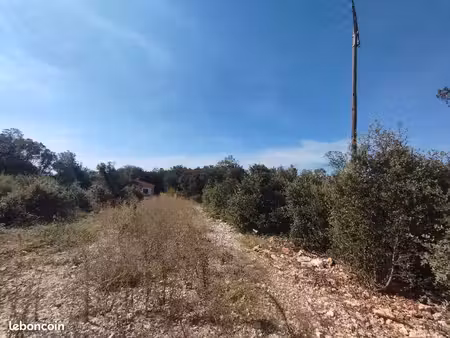 terrain 1 071 m² orgnac l aven