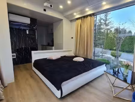 module habitable futuriste style capsule spatiale tiny house haut de gamme