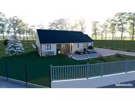 projet de construction d'une maison 107 m² avec terrain à gournay-en-bray (76)