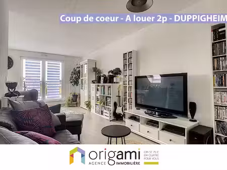 duppigheim - magnifique et spacieux 2p