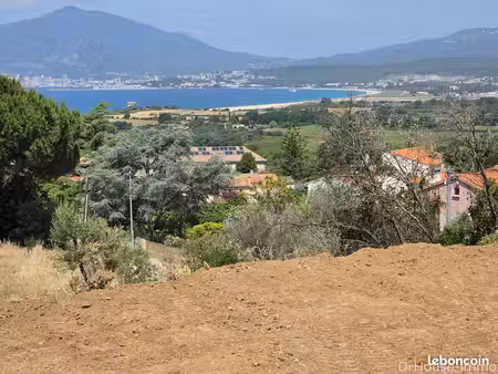 terrain 1078 m² porticcio
