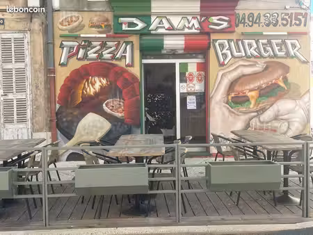 fond de commerce pizzeria