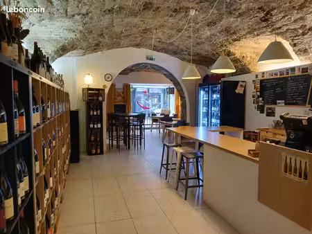 fonds de commerce cave-bar à vins avec licence iv