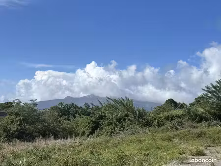 terrain 750 m² le carbet