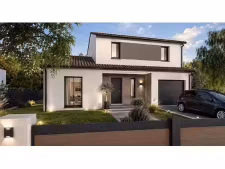 terrain avec maison neuf à vendre