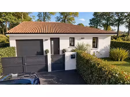 terrain avec maison neuf à vendre