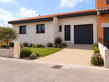 terrain avec maison neuf à vendre