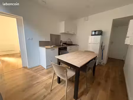 t1 bis meublé 30 m² rénové – rue bourbonnoux / centre historique