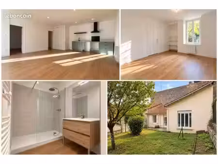 angoulême – maison t3 de 73 m² avec jardin et parking privé