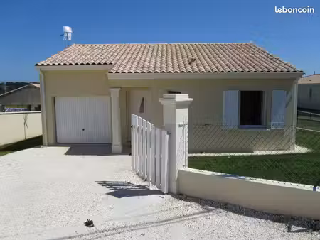 location maison individuelle  3 chambres  avec pompe à chaleur