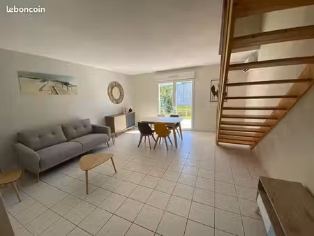 maison t3 meublée avec jardin privatif et garage – résidence sécurisée