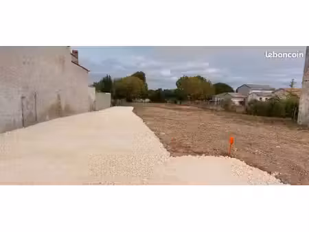 terrain 628 m² la tremblade