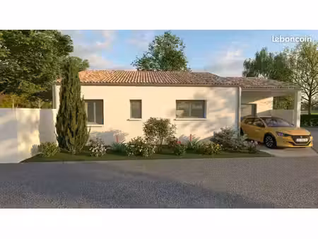 projet de construction d'une maison 70 m² avec terrain à angliers (17)