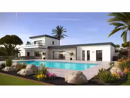 terrain avec maison neuf à vendre