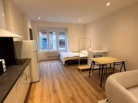 studio meublé 30 m² neuf – pontarlier centre