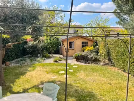 vente maison avec jardin privatif + garage