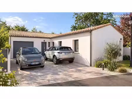 projet de construction d'une maison 100 m² avec terrain à bourgneuf (17)