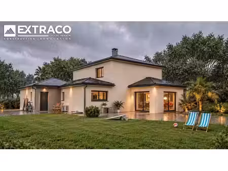 terrain avec maison neuf à vendre