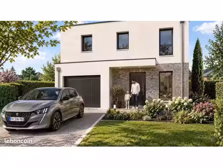 projet de construction d'une maison 102 m² avec terrain à erquy (22)
