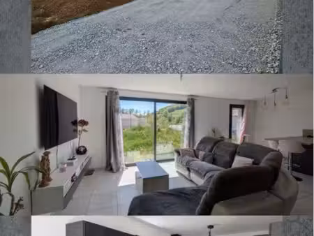 maison t4 de 93 75 m² (2023) – 3 chambres – garage – terrain d'environ 700 m² – lotissemen