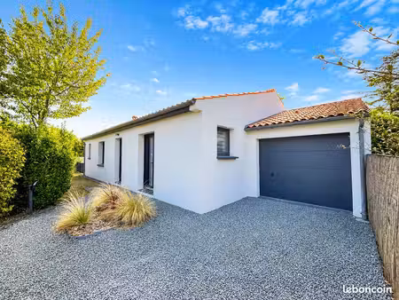maison plain pied - 1200m de la plage - 4 chambres