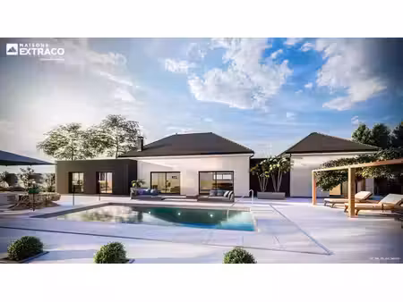 terrain avec maison neuf à vendre