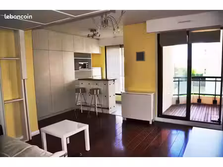 studio meublé avec terrasse et parking possible