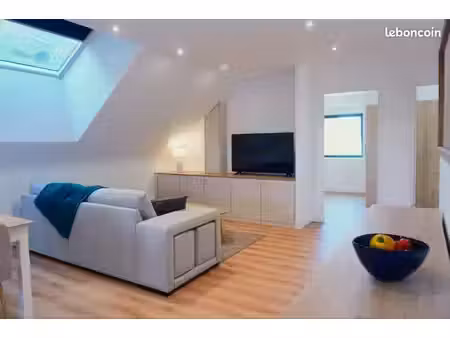 appart meublé 80 m² – 2 ch – électricité + eau + wi-fi inclus