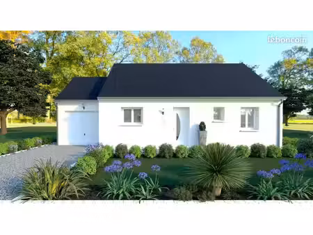 projet de construction d'une maison 70.24 m² avec terrain à la haye-malherbe (27)