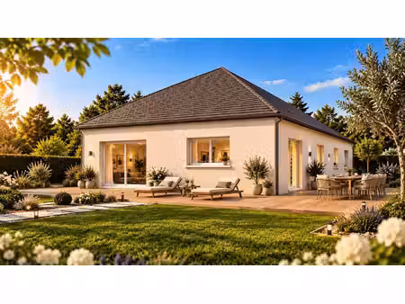terrain avec maison neuf à vendre