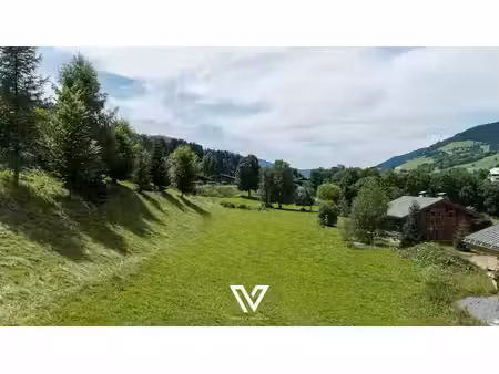 vente terrain à batir 833 m² à demi-quartier (74120)  730 000 €