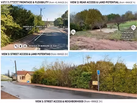 terrain prêt à construire