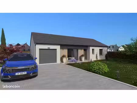 projet de construction d'une maison 98 m² avec terrain à blanzy (71)