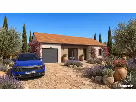 projet de construction d'une maison 98 m² avec terrain à laize (71)