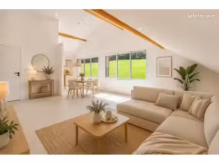mésigny – t3 de 91 m² – dpe b – jardin privatif – parking