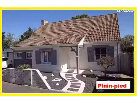 maison plain-pied non accolée 95 50 m² - aucuns travaux à prévoir - lotissement calme  3 c