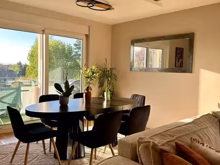a louer - t2 meublé avec terrasse et garage à 10min d’annecy