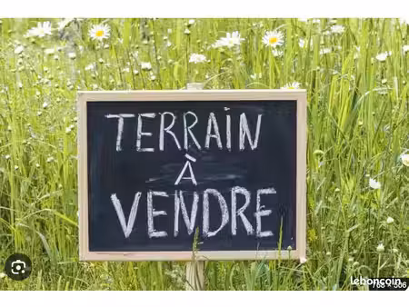 a vendre terrain à bâtir
