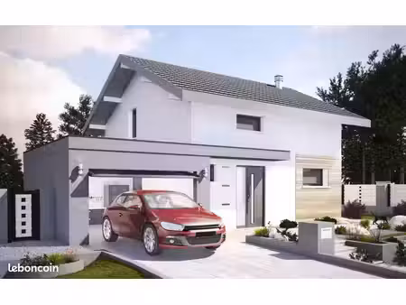 av251128-projet de construction d'une maison 95.65 m² avec terrain à alby-sur-cheran (74)