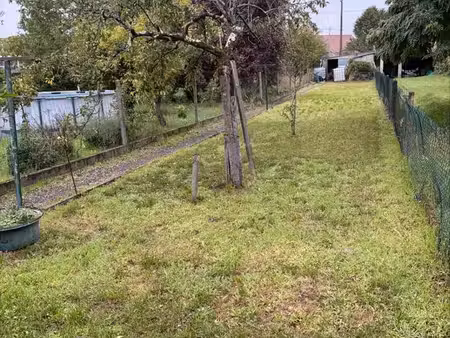 maison avec cour jardin et garage à châtellerault
