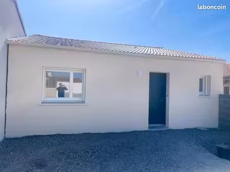 particulier loue maison neuve 3 pièces à montaigu vendée secteur mirville
