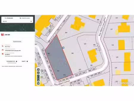 terrain constructible viabilisé