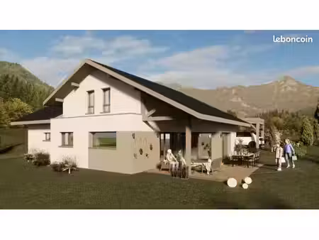 projet de construction d'une maison 123 m² avec terrain à groisy (74)