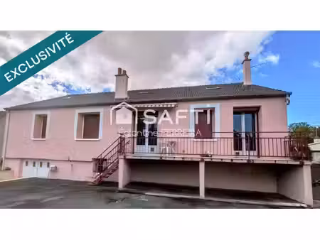 issoudun  pavillon t7 avec sous-sol et jardin