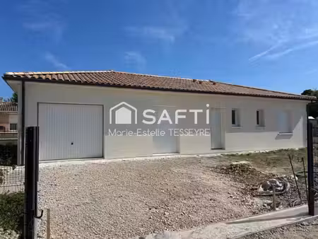 a saisir! maison neuve  jamais habitée très belles prestations 92m2 + 24m2 de garage