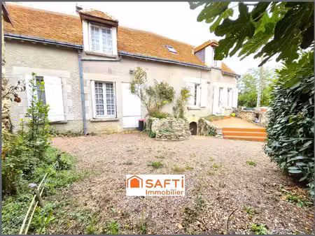 longere 3ch au calme + jardin 1000m² + dépendances