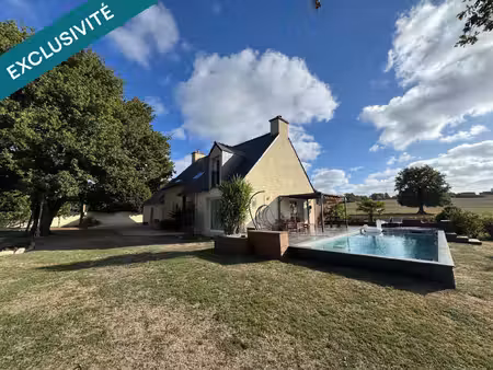 maison 173 m² avec piscine 1 377 m² sans vis-à-vis