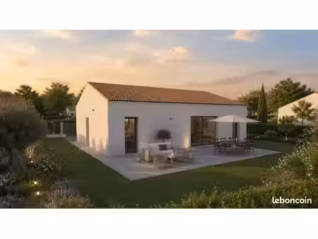 projet de construction d'une maison 88 m² avec terrain à vendeuvre-du-poitou (86)
